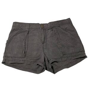 Free People Women’s Mini Shorts Size 2 Green Gray